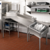 Thumbnail image #2 for Eagle Group E103 Table-Mounted Sloped Sorting Shelf for 20 x 20 Racks