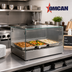 Thumbnail image #2 for Omcan Countertop Hot Food Merchandiser / Warmer, 35L, Full-Service/Self-Service