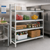 Thumbnail image #2 for Fermostock 4-Tier Corner Expansion Shelving Unit with Polymer Inserts, 66