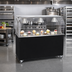 Thumbnail image #2 for Vollrath 2-Series Affordable Portable 46-Inch Mobile Utility Station with Stainless Steel Seamless Top and Buffet Breath Guard