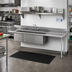 Thumbnail image #2 for Advance Tabco 83-Inch 3-Compartment Sink Table with Right Drainboard