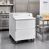 Thumbnail image #2 for Beverage-Air Single-Access School Milk Forced Air Cooler, 34-Inch Wide, White Exterior/Stainless Steel Interior