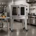 Thumbnail image #2 for Southbend Platinum Series 70,000 BTU Single Deck Gas Convection Oven with Touchscreen Controls and Independent Doors