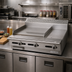 Thumbnail image #2 for Garland Cuisine Series 36-Inch Heavy Duty Gas Combination Top Range with 24-Inch Thermostatic Griddle, 12-Inch Hot Top, Modular Top