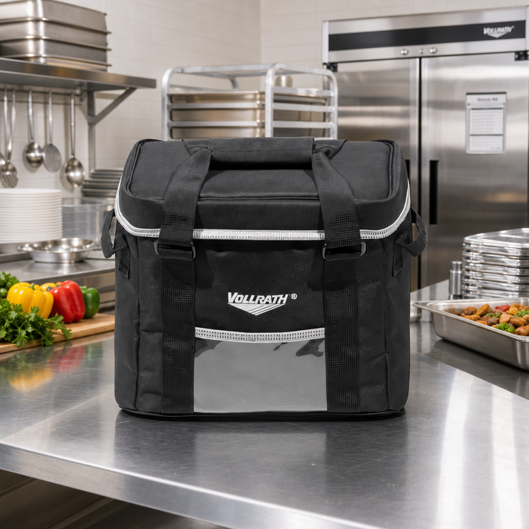 Product image #3 for Vollrath 1-Series Small Insulated Catering Bag with Window Pocket