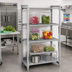 Thumbnail image #3 for Cambro Camshelving Premium 21-Inch Deep x 36-Inch Wide x 84-Inch High 4-Tier Mixed Vented/Solid Starter Shelving Unit