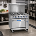 Thumbnail image #2 for Imperial Pro Series 36-Inch Electric Restaurant Range with Griddle and Standard Oven