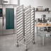 Thumbnail image #2 for Baxter Stainless Steel Single Side Load Rack for Single Rack Oven, 15 Slides