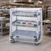 Thumbnail image #2 for MetroMax i Clear Vinyl Banquet Cart Cover with Velcro Fastener, 36