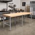 Thumbnail image #2 for John Boos Baker's Table Frame for 72 x 48 Inch Top