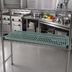 Thumbnail image #2 for 72 Inch x 18 Inch Polymer Shelf Mat for Wire Shelves, Green Epoxy Frame
