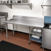 Thumbnail image #2 for Spec-Master Straight Clean Dishtable, 96 x 30 Inch, Right-to-Left Operation, 14/304 Stainless Steel Top