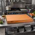 Thumbnail image #2 for Boos Block American Cherry Edge Grain Kitchen Countertop, 36 x 32 x 3 Inch, Varnique Finish