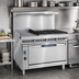 Thumbnail image #2 for Imperial Spec Series Heavy Duty 36-Inch Gas Range with 18-Inch Thermostatic Griddle, 18-Inch Hot Top and Convection Oven