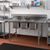 Thumbnail image #2 for Eagle Group 310 Series 3-Compartment Convenience Store Sink with Dual Drainboards, 60-Inch x 21-Inch