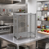 Thumbnail image #2 for Eagle QuadTruss Stationary Mini Security Cage, 38 x 26 x 40 Inches, Chrome-Plated Wire