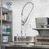 Thumbnail image #2 for T&S Brass EasyInstall Wall-Mounted Pre-Rinse Unit with Add-On Faucet, 14-Inch Swing Nozzle, and 44-Inch Hose