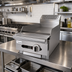 Thumbnail image #2 for Garland Cuisine 12-Inch Heavy-Duty Modular Gas Thermostatic Griddle with 1-Inch Steel Plate, 30,000 BTU