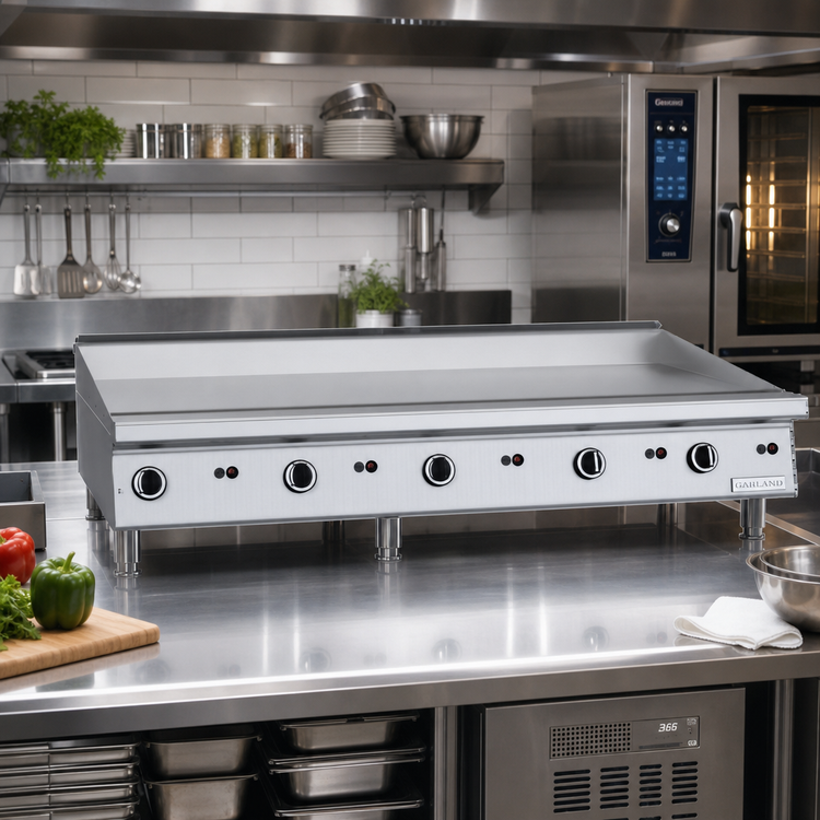 Product image #2 for Garland Signature 60-Inch Heavy-Duty Countertop Gas Griddle with Manual Hi-Lo Controls