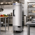 Thumbnail image #2 for Atosa 24-Inch One-Section Bottom-Mount Reach-In Freezer, 8.3 Cu. Ft., Stainless Steel, Solid Door
