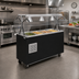 Thumbnail image #2 for Vollrath 2-Series Affordable Portable 60-Inch Refrigerated 4-Pan Cold Food Buffet Station with Breath Guard