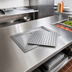 Thumbnail image #2 for Advance Tabco 18 x 24 Inch Drop-In Countertop Stainless Steel Drain Pan with Removable Drip Tray