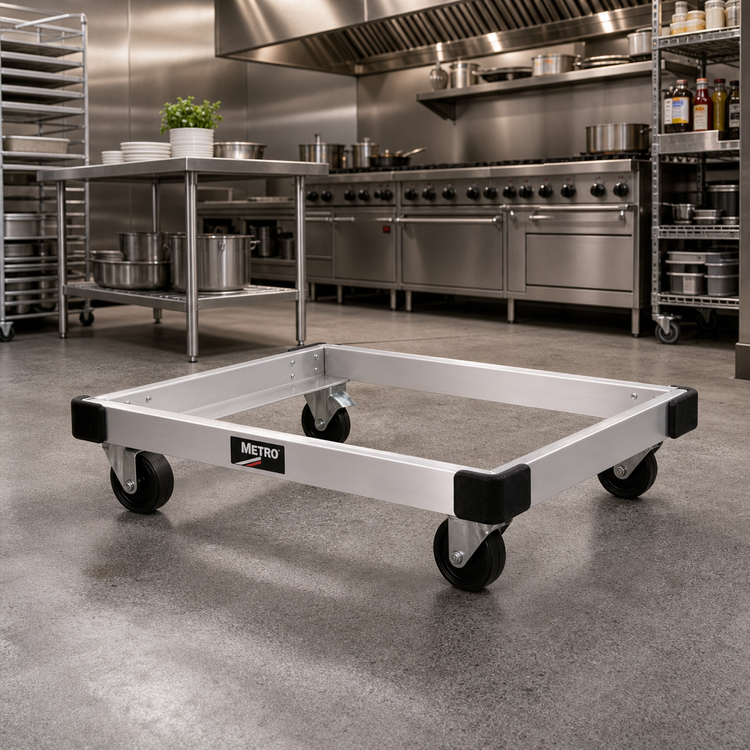 Product image #2 for Metro 30-Inch x 24-Inch Aluminum Truck Dolly Frame with Wraparound Bumper