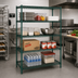 Thumbnail image #3 for Metro Super Erecta 4-Shelf Stationary Starter Wire Shelving Unit, 48
