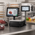 Thumbnail image #2 for Hobart Weigh/Wrap GTi-7EDC Portion Control Food Scale/Printer with 7-Inch Elevated Customer Display and 13.3-Inch Operator Touchscreen