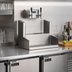Thumbnail image #2 for Top Shelf 18-Inch x 24-Inch Stainless Steel Underbar Beer Drainer for 4040A Series Space Saver Dispensing Heads