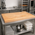 Thumbnail image #2 for John Boos Edge Grain Flat Top Wood Work Table Top for Bakers' Tables, 48 x 24 x 2-1/4 Inch, Northern Hard Rock Maple