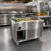 Thumbnail image #2 for Thurmaduke TCM-46SS-N7 46-inch Mobile Cold Food Unit with NSF 7 Cold Pan