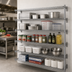 Thumbnail image #2 for Metro Super Erecta 5-Shelf Chrome Plated Wire Add-On Shelving Unit, 72