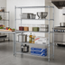 Thumbnail image #2 for EAGLEbrite 4-Tier Stationary Starter Wire Shelving Unit, 48