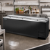 Thumbnail image #2 for True TD-95-38-HC Flat Top Bottle Cooler with Stainless Steel Countertop and 3 Lids