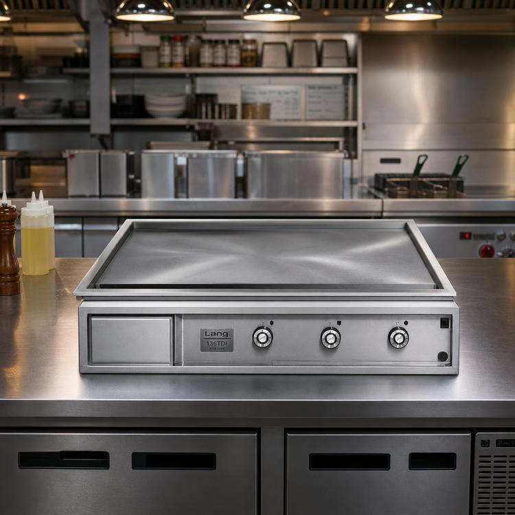 Product image #2 for Lang 136TDI 36-Inch Electric Drop-In Griddle with Solid State Controls