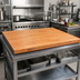 Thumbnail image #2 for Boos Block American Cherry Edge Grain Kitchen Countertop, 60 x 48 Inches, 1-3/4 Inches Thick, Penetrating Oil Finish