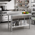 Thumbnail image #2 for Eagle Spec-Master Marine Series Stainless Steel Work Table with 4-1/2