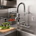 Thumbnail image #2 for EasyInstall Mini Wall-Mount Pre-Rinse Faucet with 8