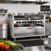 Thumbnail image #2 for Magikitch'n FM-RMB-660CR 60-Inch Floor Model Radiant Gas Charbroiler