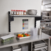 Thumbnail image #2 for Cambro Camshelving Elevation 14 in. x 30 in. Wall-Mounted Vented Shelf Kit with CamGuard, Brushed Graphite