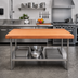 Thumbnail image #2 for Boos Block American Cherry Edge Grain Kitchen Countertop, 60 x 36 x 2-1/4 Inch, Varnique Finish