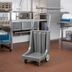 Thumbnail image #3 for Cambro Camdolly® Dish Rack Dolly with Handle and Easy Wheels, 350 lb Capacity, Charcoal Gray