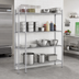Thumbnail image #2 for Advance Tabco Special Value Series 48-Inch Chrome Wire Stationary Shelving Unit with 4 Shelves