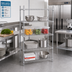 Thumbnail image #2 for Advance Tabco Special Value Series Heavy Duty Chrome-Plated Wire Shelf, 30 x 14 Inches