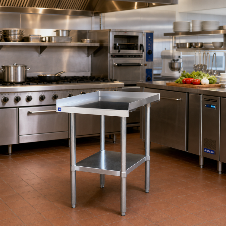 Product image #2 for Comstock-Castle 30FS-G 30-Inch x 30-Inch Equipment Stand with Stainless Steel Top and Galvanized Base