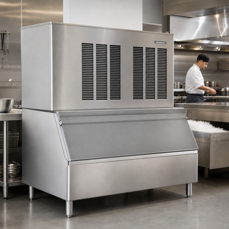 Product image #2 for Scotsman AutoSentry FME2404AS-32 Modular Flake Ice Machine, Air-Cooled, Self-Contained, 208-230V