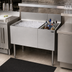 Thumbnail image #2 for Krowne Royal Series 42 Inch Wide Underbar Multi-Station Ice Bin with Bottle Well