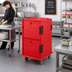Thumbnail image #3 for Cambro Ultra Camcart® Security Package Front-Loading Insulated Food Pan Carrier, 2-Compartment, Hot Red