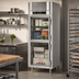Thumbnail image #2 for Victory UltraSpec FSA-1N-S1-HG-HC One-Section Shallow Depth Glass Half-Door Reach-in Freezer with V-Core™ Technology